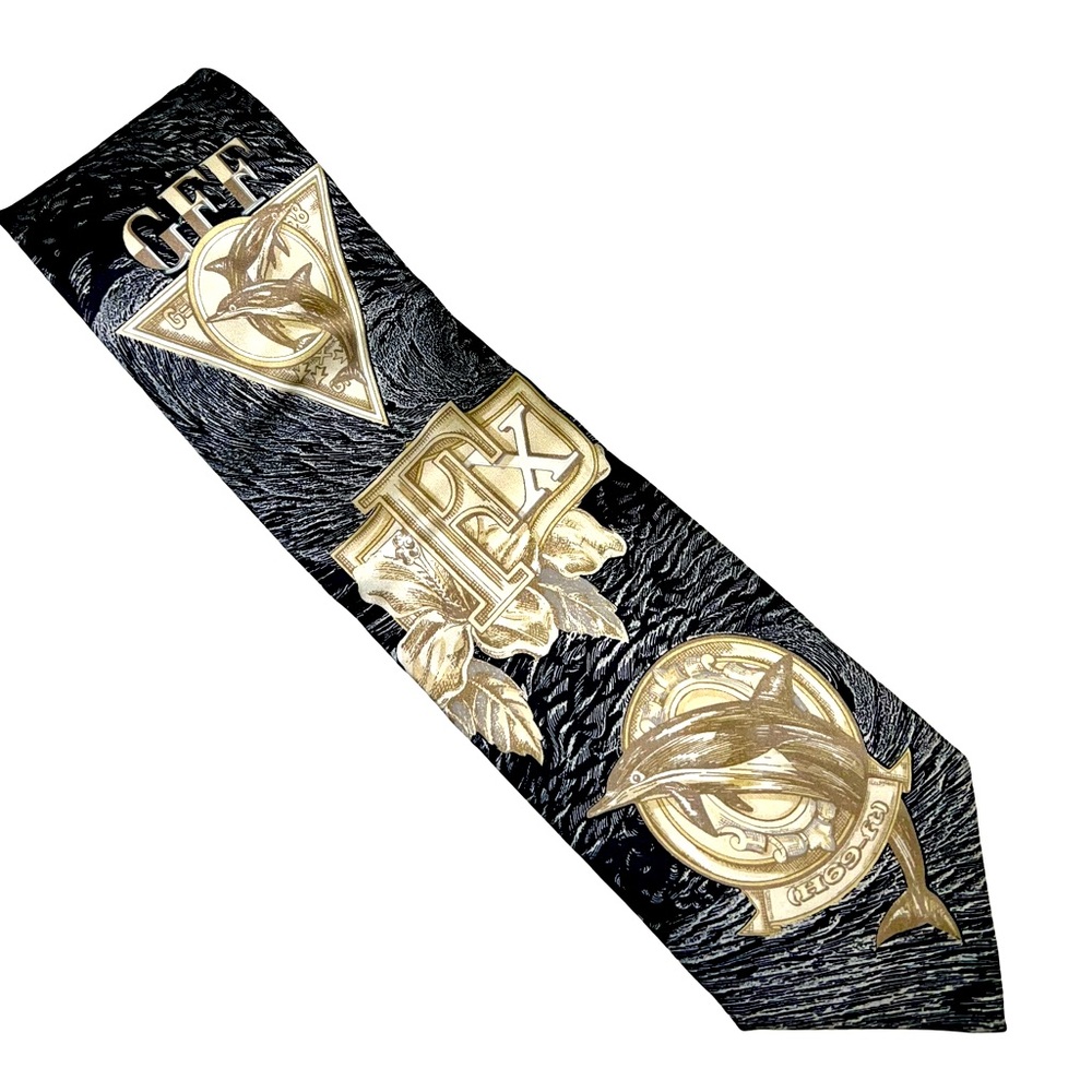 GIANFRANCO FERRE COUTURE SILK TIE